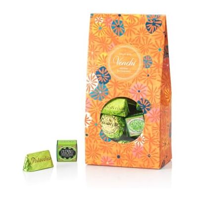 Venchi – Murrine-Geschenkbox mit assortierten Pistazienpralinen, mit weißer Schokolade, 303 g, glutenfrei, ohne Farbstoffe, ohne Konservierungsstoffe – Perfekte Geschenkidee Venchi – Murrine-Geschenkbox mit assortierten Pistazienpralinen, mit weißer Schokolade, 303 g, glutenfrei, ohne Farbstoffe, ohne Konservierungsstoffe – Perfekte Geschenkidee