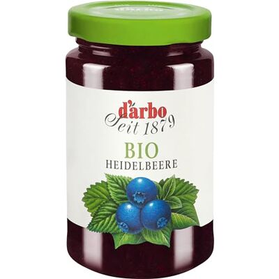 Darbo D'Arbo Bio Konfitüre Heidelbeere, 6 x 260g Darbo D'Arbo Bio Konfitüre Heidelbeere, 6 x 260g