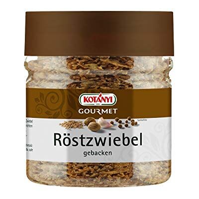 Kotanyi Gourmet Röstzwiebel in feinem Pflanzenöl gebacken, typisch aromatisch, 6er Pack (6 x 120 g) Kotanyi Gourmet Röstzwiebel in feinem Pflanzenöl gebacken, typisch aromatisch, 6er Pack (6 x 120 g)