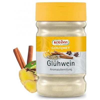 Kotanyi KOTÁNYI Gewürz Glühwein Aromazubereitung Auch für heißen Tee, Grog & Punsch Mit Ingwerpulver, Nelken, Zimt & Zucker Zum Aromatisieren von Kompott und Strudel Großpackung Kotanyi KOTÁNYI Gewürz Glühwein Aromazubereitung Auch für heißen Tee, Grog & Punsch Mit Ingwerpulver, Nelken, Zimt & Zucker Zum Aromatisieren von Kompott und Strudel Großpackung