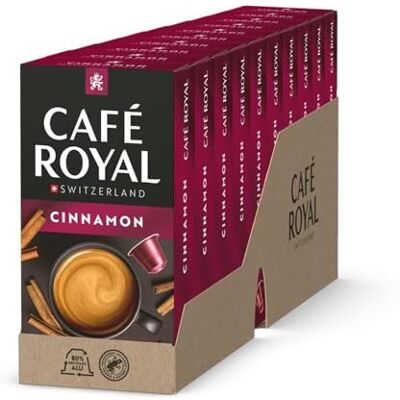 Café Royal Zimt – 100 Kapseln Nespresso®, Rainforest, hell, Aromakaffee Café Royal Zimt – 100 Kapseln Nespresso®, Rainforest, hell, Aromakaffee