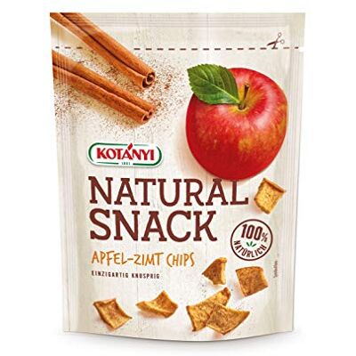 Kotanyi Apfel-Zimt Chips getrocknete Apfelstücke mit Zimt, 100% natürlich, 9er Pack (9 x 40 g) Kotanyi Apfel-Zimt Chips getrocknete Apfelstücke mit Zimt, 100% natürlich, 9er Pack (9 x 40 g)