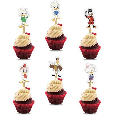 Seyal Scrog mcdck Cupcake Topper Geburtstagsdekorationen Seyal Scrog mcdck Cupcake Topper Geburtstagsdekorationen