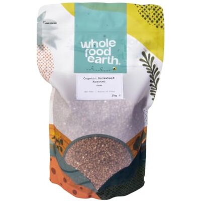 Wholefood Earth Bio Buchweizen geröstet, 1 kg Wholefood Earth Bio Buchweizen geröstet, 1 kg