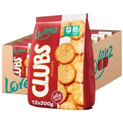 Lorenz Snack World LORENZ Clubs Original 12 x 200 g im Ofen gebacken Lorenz Snack World LORENZ Clubs Original 12 x 200 g im Ofen gebacken