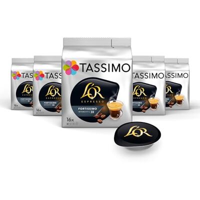 L'OR - Fortissimo - Intensität 10 - 16 Portionen - Kaffeekapseln L'OR - Fortissimo - Intensität 10 - 16 Portionen - Kaffeekapseln
