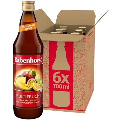 Rabenhorst Multifrucht BIO 6er Pack (6 x 700 ml). Unser klassischer Bio-Mehrfruchtsaft mit natürlichem Vitamin C Unser klassischer Bio-Mehrfruchtsaft mit natürlichem Vitamin C Rabenhorst Multifrucht BIO 6er Pack (6 x 700 ml). Unser klassischer Bio-Mehrfruchtsaft mit natürlichem Vitamin C Unser klassischer Bio-Mehrfruchtsaft mit natürlichem Vitamin C