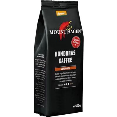 Mount Hagen Röstkaffee Honduras gemahlen 500 g Softpack Mount Hagen Röstkaffee Honduras gemahlen 500 g Softpack