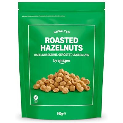 Amazon Haselnusskerne, geröstet, ungesalzen, 500g Amazon Haselnusskerne, geröstet, ungesalzen, 500g