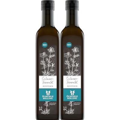 Ölmühle Solling Schwarzkümmelöl ägyptisch (Nigella Sativa) nativ kaltgepresst 1000ml BIO Ölmühle Solling Schwarzkümmelöl ägyptisch (Nigella Sativa) nativ kaltgepresst 1000ml BIO