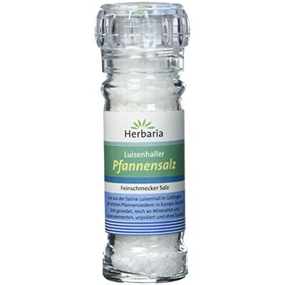Herbaria Luisenhaller Pfannensalz Mühle, 2er Pack (2 x 90 g) Herbaria Luisenhaller Pfannensalz Mühle, 2er Pack (2 x 90 g)