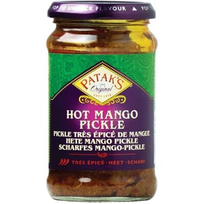Patak's Mango Pickle, scharf, 6er Pack (6 x 283 g) Patak's Mango Pickle, scharf, 6er Pack (6 x 283 g)