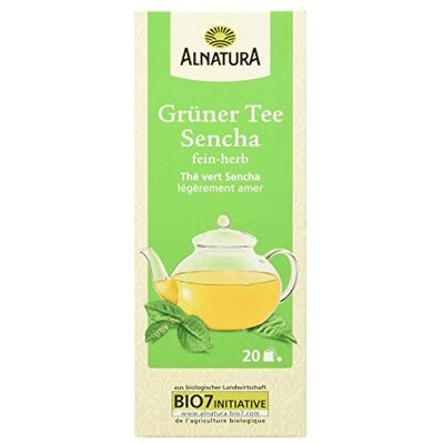 Alnatura Bio Grüntee Sencha, 20 Beutel, 8er Pack Alnatura Bio Grüntee Sencha, 20 Beutel, 8er Pack