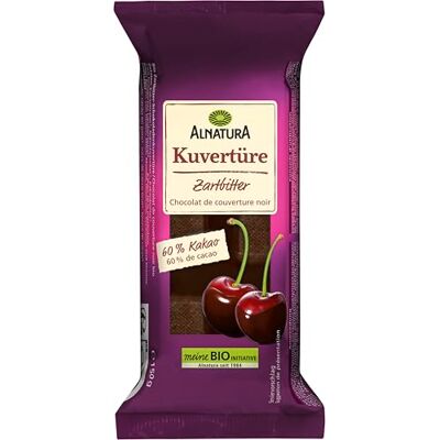 Alnatura Bio Kuvertüre Zartbitter, 5er Pack (5 x 150 g) Alnatura Bio Kuvertüre Zartbitter, 5er Pack (5 x 150 g)