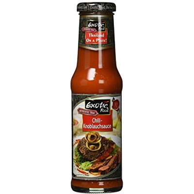Exotic Food Chilisauce, Sriracha, Knoblauch, 6er Pack (6 x 250 g) Exotic Food Chilisauce, Sriracha, Knoblauch, 6er Pack (6 x 250 g)