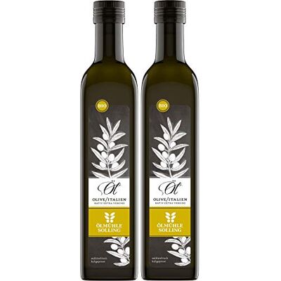 Ölmühle Solling BIO Olivenöl aus Italien Natives Olivenöl, vollmundig und fruchtig im Geschmack. Ideal für Pasta, Pizza & Salate sowie für Haut-& Haar Inhalt: 2x500 ml Ölmühle Solling BIO Olivenöl aus Italien Natives Olivenöl, vollmundig und fruchtig im Geschmack. Ideal für Pasta, Pizza & Salate sowie für Haut-& Haar Inhalt: 2x500 ml