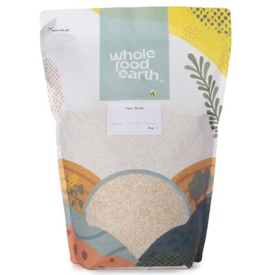 Wholefood Earth Oat Bran Stabilised 3 kg GMO Free High Fibre Wholefood Earth Oat Bran Stabilised 3 kg GMO Free High Fibre