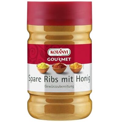 Kotanyi Spare-Ribs mit Honig Gewürzzubereitung Gewürze für Großverbraucher und Gastronomie 900 g, Dose 1200 ccm Kotanyi Spare-Ribs mit Honig Gewürzzubereitung Gewürze für Großverbraucher und Gastronomie 900 g, Dose 1200 ccm