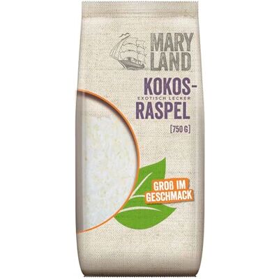 Maryland Kokosraspel 750g Vorratspackung – Kokosraspel, vegan, fruchtig süß– Im praktischen Format genießen (1 x 750g) Maryland Kokosraspel 750g Vorratspackung – Kokosraspel, vegan, fruchtig süß– Im praktischen Format genießen (1 x 750g)