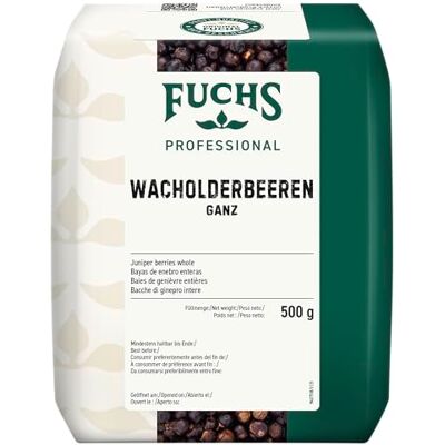 Fuchs Professional Fuchs Wacholderbeeren ganz (1 x 500 g) Fuchs Professional Fuchs Wacholderbeeren ganz (1 x 500 g)