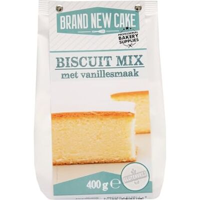 Brand New Cake BrandNewCake® Glutenfreie Biskuit-Mix 400g Perfekte Backmischung für Leckere Kuchen und Torten Brand New Cake BrandNewCake® Glutenfreie Biskuit-Mix 400g Perfekte Backmischung für Leckere Kuchen und Torten