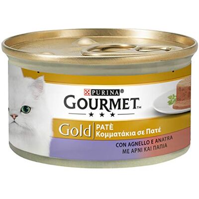 Gourmet Gold Katzenfutter Lamm Ente Paté 85g Gourmet Gold Katzenfutter Lamm Ente Paté 85g