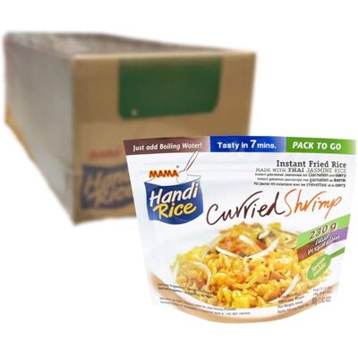 MAMA Instant Reis Curry Garnelen Multipack (10 X 80 GR) MAMA Instant Reis Curry Garnelen Multipack (10 X 80 GR)