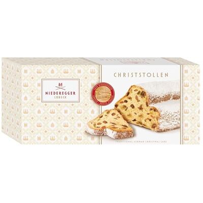 Niederegger Christstollen 1x 750g Erlesene Gebäckspezialität ohne Marzipan Ideal zum Verschenken Beliebter Stollen zur Advents- & Weihnachtszeit Niederegger Christstollen 1x 750g Erlesene Gebäckspezialität ohne Marzipan Ideal zum Verschenken Beliebter Stollen zur Advents- & Weihnachtszeit