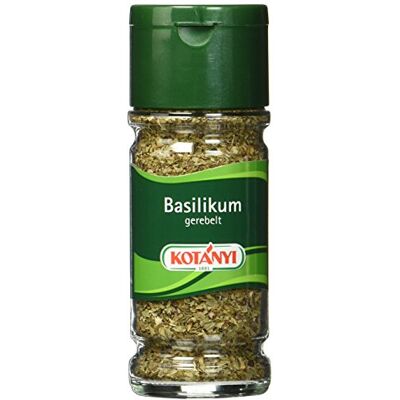 Kotanyi Basilikum gerebelt, 4er Pack (4 x 15 g) Kotanyi Basilikum gerebelt, 4er Pack (4 x 15 g)