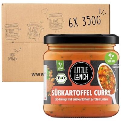 Little Lunch Bio Süßkartoffel Curry Vegan & laktosefrei 6 x 350g Little Lunch Bio Süßkartoffel Curry Vegan & laktosefrei 6 x 350g