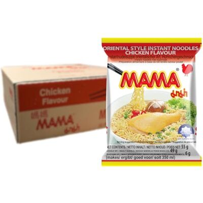 MAMA Instant Nudeln Hühn Multipack (30 X 55 GR) MAMA Instant Nudeln Hühn Multipack (30 X 55 GR)