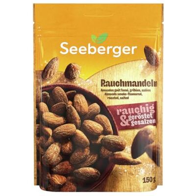 Seeberger Rauchmandeln geröstet & gesalzen, vegan (12 x 150 g) Seeberger Rauchmandeln geröstet & gesalzen, vegan (12 x 150 g)