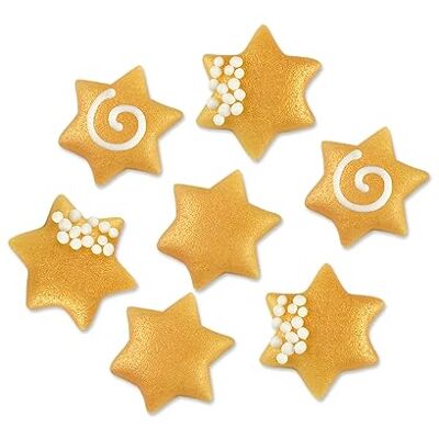 Günthart 160 kleine Sterne aus Marzipan, 1er Pack (1 x 108 g) Günthart 160 kleine Sterne aus Marzipan, 1er Pack (1 x 108 g)
