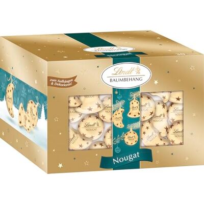 Lindt Schokolade Nougat Baumbehang 1 x 500 g Köcher Zarter Haselnuss Nougat in Vollmich Schokolade Schokoladen-Geschenk zu Weihnachten Weihnachtsschokolade Lindt Schokolade Nougat Baumbehang 1 x 500 g Köcher Zarter Haselnuss Nougat in Vollmich Schokolade Schokoladen-Geschenk zu Weihnachten Weihnachtsschokolade