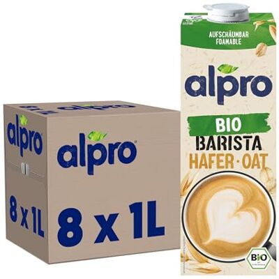 Alpro Bio Barista Haferdrink – 8 x 1 l Alpro Bio Barista Haferdrink – 8 x 1 l