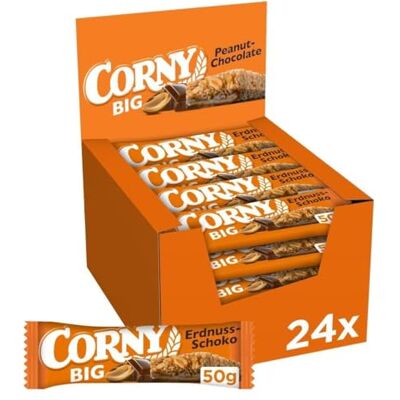 CORNY Big Peanut-Schoko Müsliriegel - Snack CORNY Big Peanut-Schoko Müsliriegel - Snack