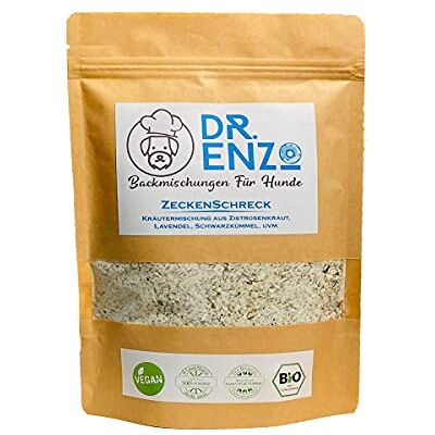 Dr. Enzo Bio Backmischung für Hundekekse ZeckenSchreck Zistrosenkraut, Lavendel 200g nur 4ct pro Keks Hundekekse zum selber backen Hundekeksbackmischung CLEAN Food, Menge:1 Stück Dr. Enzo Bio Backmischung für Hundekekse ZeckenSchreck Zistrosenkraut, Lavendel 200g nur 4ct pro Keks Hundekekse zum selber backen Hundekeksbackmischung CLEAN Food, Menge:1 Stück