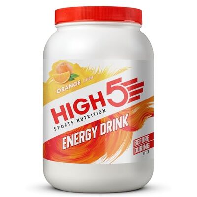 HIGH5 Sport Energy Drink Isotonisches Getränkepulver mit Electrolytes Kohlenhydrate Pulver & Elektrolyt Pulver für Endurance und Hydration Natürliche Aromen, Vegan (Orange, 2,2kg, 46 Portionen) HIGH5 Sport Energy Drink Isotonisches Getränkepulver mit Electrolytes Kohlenhydrate Pulver & Elektrolyt Pulver für Endurance und Hydration Natürliche Aromen, Vegan (Orange, 2,2kg, 46 Portionen)