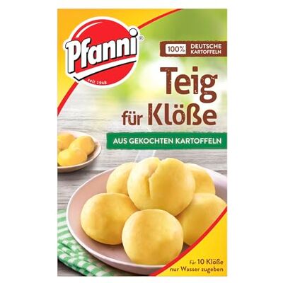 Pfanni Teig für Klöße aus gekochten Kartoffeln x 275 g Pfanni Teig für Klöße aus gekochten Kartoffeln x 275 g