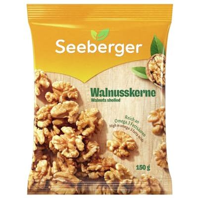 Seeberger Walnusskerne, Walnüsse ohne Schale, vegan (10 x 150 g) Seeberger Walnusskerne, Walnüsse ohne Schale, vegan (10 x 150 g)