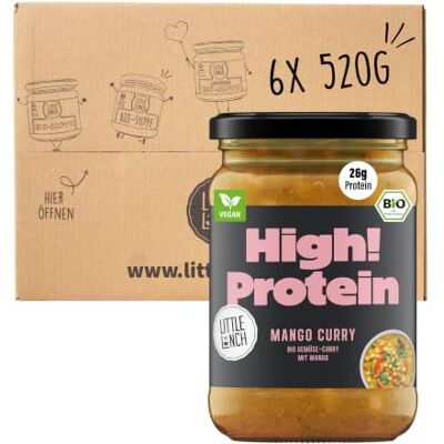 Little Lunch Bio High Protein Mango Curry Veganer Eintopf 6x520g Little Lunch Bio High Protein Mango Curry Veganer Eintopf 6x520g