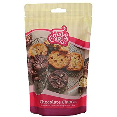 FunCakes Chocolate Chunks Schokoladenchips, Milch, 350 g FunCakes Chocolate Chunks Schokoladenchips, Milch, 350 g
