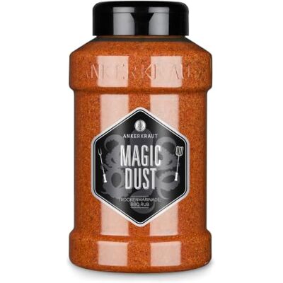 Ankerkraut Magic Dust, Marinade für Fleisch, Gewürzmischung, Allrounder Gewürz, 700 g im XXL-Streuer Ankerkraut Magic Dust, Marinade für Fleisch, Gewürzmischung, Allrounder Gewürz, 700 g im XXL-Streuer