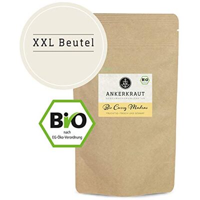 Ankerkraut Bio Curry Madras im 600 g XXL-Beutel, Curry-Pulver BIO kaufen Ankerkraut Bio Curry Madras im 600 g XXL-Beutel, Curry-Pulver BIO kaufen
