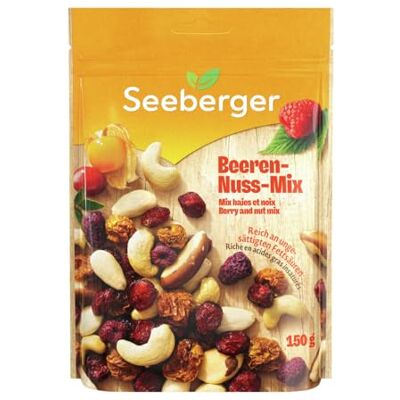Seeberger Beeren-Nuss-Mix, Knackige Mischung, vegan (12 x 150 g) Seeberger Beeren-Nuss-Mix, Knackige Mischung, vegan (12 x 150 g)