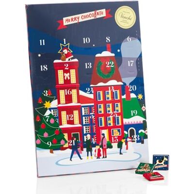 Venchi , Klassischer Adventskalender 2025, 24 assortierte Pralinen Granblend Milch und Extra Zartbitter 75%, Limited Edition, 181 g, glutenfrei, ohne Farbstoffe, Weihnachtsgeschenkidee Venchi , Klassischer Adventskalender 2025, 24 assortierte Pralinen Granblend Milch und Extra Zartbitter 75%, Limited Edition, 181 g, glutenfrei, ohne Farbstoffe, Weihnachtsgeschenkidee