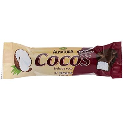 Alnatura Bio Cocosriegel, Zartbitter, 18er Pack (18 x 40 g) Alnatura Bio Cocosriegel, Zartbitter, 18er Pack (18 x 40 g)