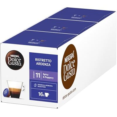 Nescafé Espresso Ardenza Kaffeekapseln (3 x 16 Kapseln) Nescafé Espresso Ardenza Kaffeekapseln (3 x 16 Kapseln)