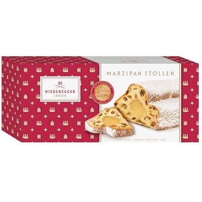 Niederegger Marzipan Stollen 1x 750g Erlesene Gebäckspezialität, veredelt mit saftigem Marzipan Ideal zum Verschenken Beliebter Stollen zur Advents- & Weihnachtszeit Niederegger Marzipan Stollen 1x 750g Erlesene Gebäckspezialität, veredelt mit saftigem Marzipan Ideal zum Verschenken Beliebter Stollen zur Advents- & Weihnachtszeit