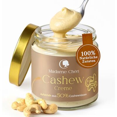MADAME CHÊRI Madame Chéri Cashewcreme 200 g – Veganer Brotaufstrich ohne Palmöl Aus gerösteten Cashewnüssen und Kichererbsen, ohne Zusatzstoffe – cremig als Topping, für Desserts und zum Backen. MADAME CHÊRI Madame Chéri Cashewcreme 200 g – Veganer Brotaufstrich ohne Palmöl Aus gerösteten Cashewnüssen und Kichererbsen, ohne Zusatzstoffe – cremig als Topping, für Desserts und zum Backen.